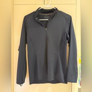 Patagonia Navy Capilene Midweight Zip-Neck. Women’s size small